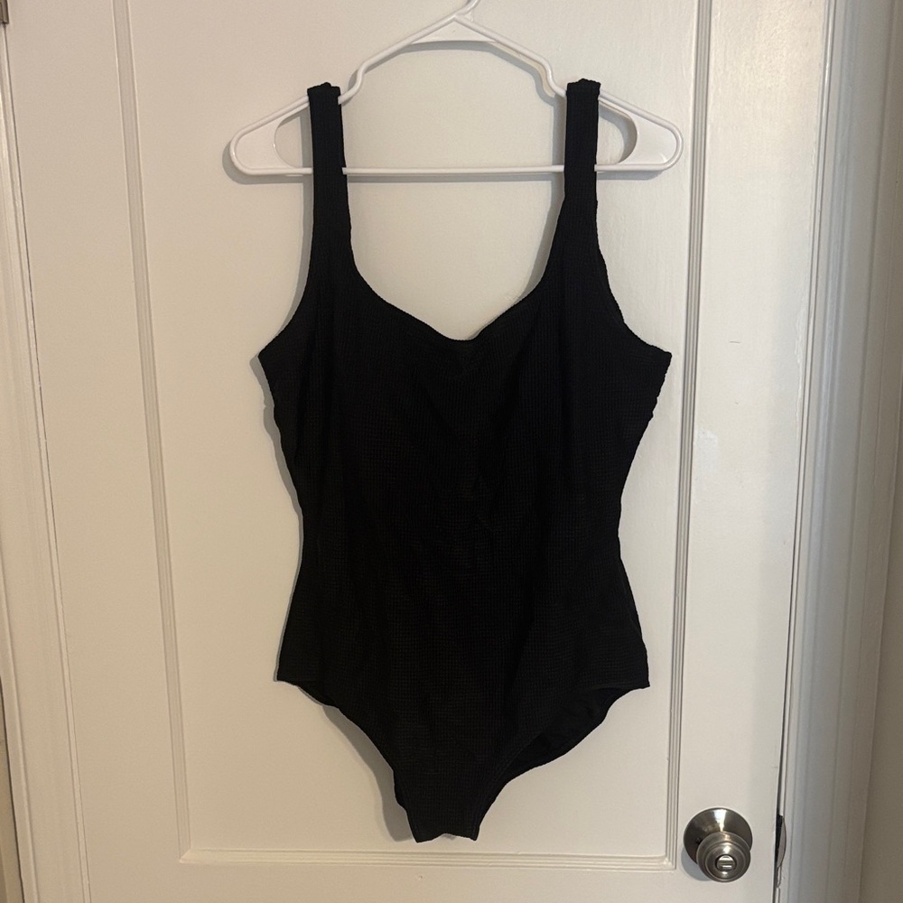 Chic Black Women's Swim Bodysuit